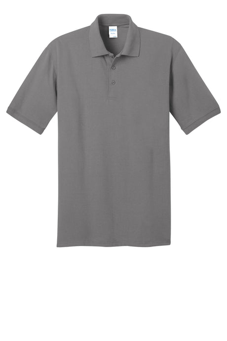 Port & Company Men's Ring Spun Pique Polo. KP150 Mens Apparel Shirts & Tops