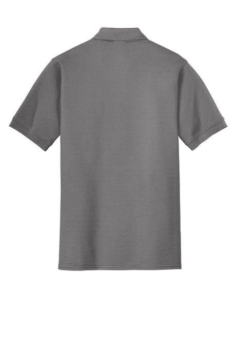 Port & Company Men's Ring Spun Pique Polo. KP150 Mens Apparel Shirts & Tops