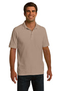 Port & Company Men's Ring Spun Pique Polo. KP150 Mens Apparel Shirts & Tops