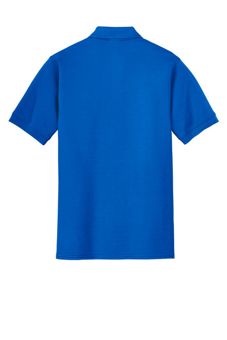 Port & Company Men's Ring Spun Pique Polo. KP150 Mens Apparel Shirts & Tops