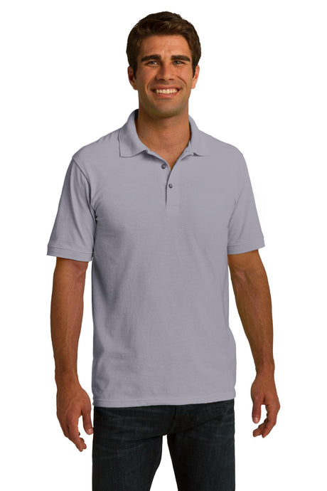 Port & Company Men's Ring Spun Pique Polo. KP150 Mens Apparel Shirts & Tops