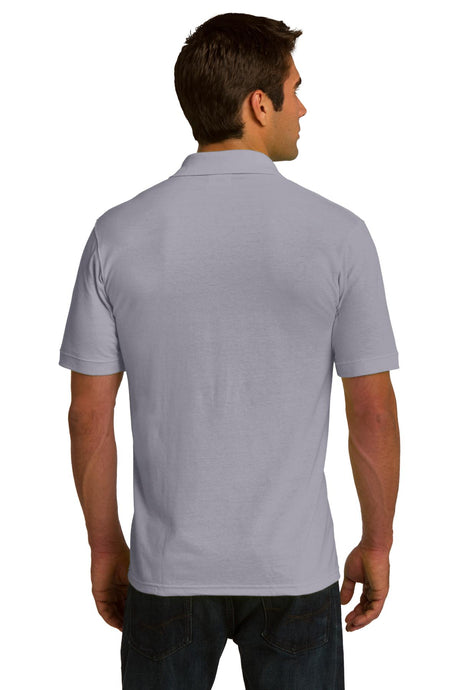 Port & Company Men's Ring Spun Pique Polo. KP150 Mens Apparel Shirts & Tops