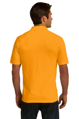 Port & Company Men's Ring Spun Pique Polo. KP150 Mens Apparel Shirts & Tops