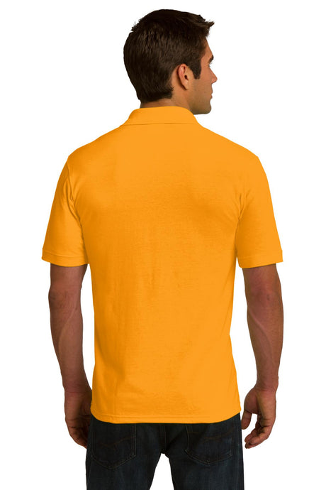 Port & Company Men's Ring Spun Pique Polo. KP150 Mens Apparel Shirts & Tops