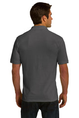 Port & Company Men's Ring Spun Pique Polo. KP150 Mens Apparel Shirts & Tops