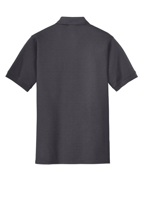 Port & Company Men's Ring Spun Pique Polo. KP150 Mens Apparel Shirts & Tops