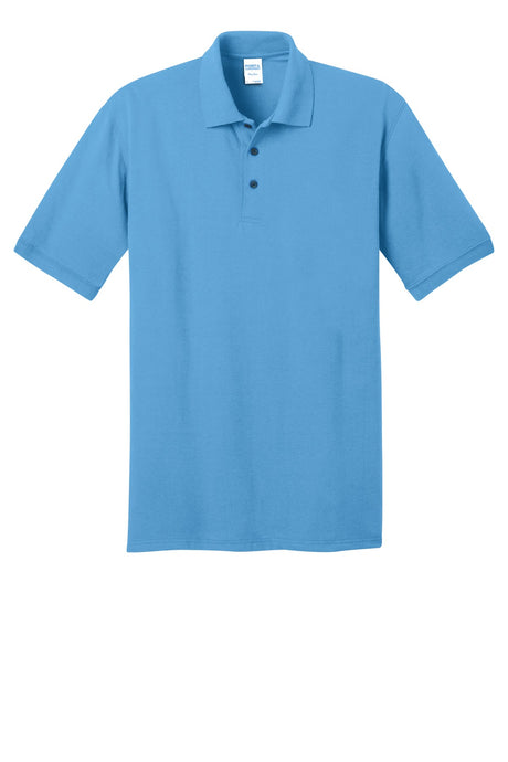 Port & Company Men's Ring Spun Pique Polo. KP150 Mens Apparel Shirts & Tops