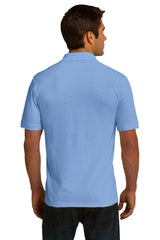 Port & Company Men's Ring Spun Pique Polo. KP150 Mens Apparel Shirts & Tops