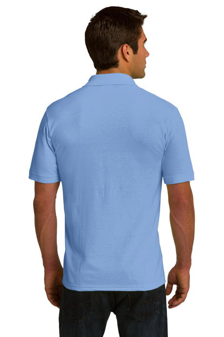 Port & Company Men's Ring Spun Pique Polo. KP150 Mens Apparel Shirts & Tops