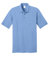 Port & Company Men's Ring Spun Pique Polo. KP150 Mens Apparel Shirts & Tops