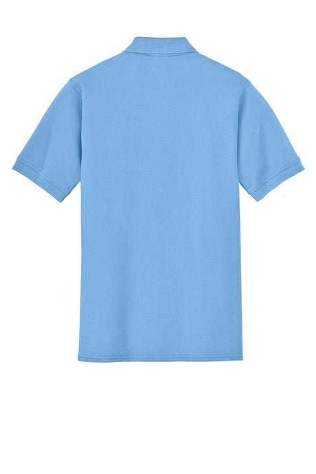Port & Company Men's Ring Spun Pique Polo. KP150 Mens Apparel Shirts & Tops