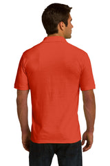 Port & Company Men's Ring Spun Pique Polo. KP150 Mens Apparel Shirts & Tops