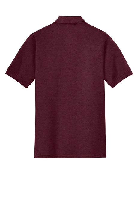 Port & Company Men's Ring Spun Pique Polo. KP150 Mens Apparel Shirts & Tops