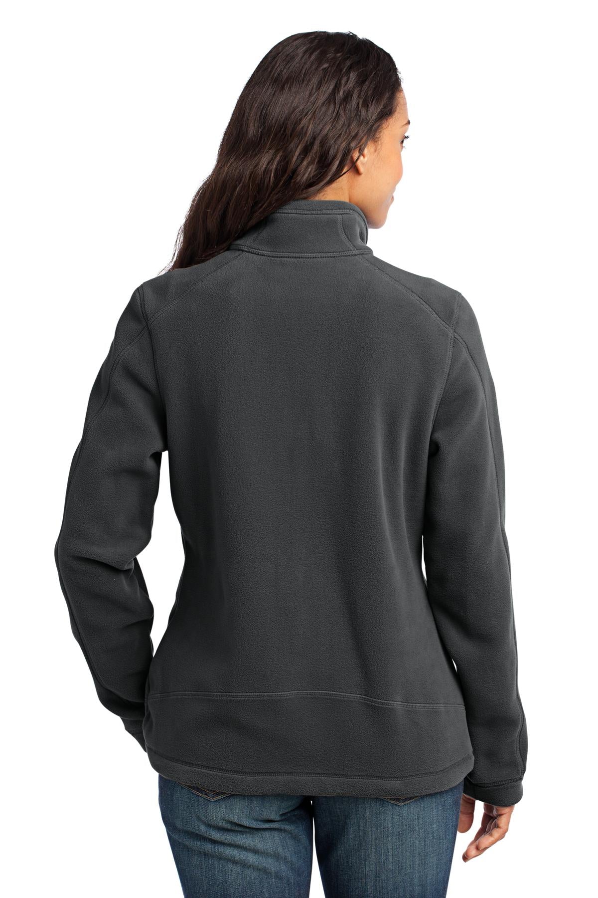 Eddie Bauer Ladies Wind-Resistant Full-Zip Fleece Jacket. EB231 Eddie Bauer
