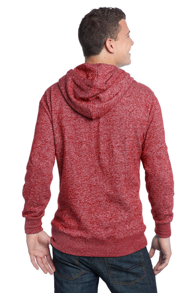 District Young Men's Marled Fleece Full-Zip Hoodie DT192