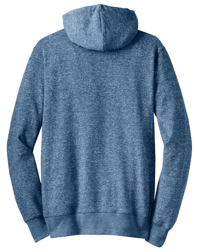 District Young Men's Marled Fleece Full-Zip Hoodie DT192