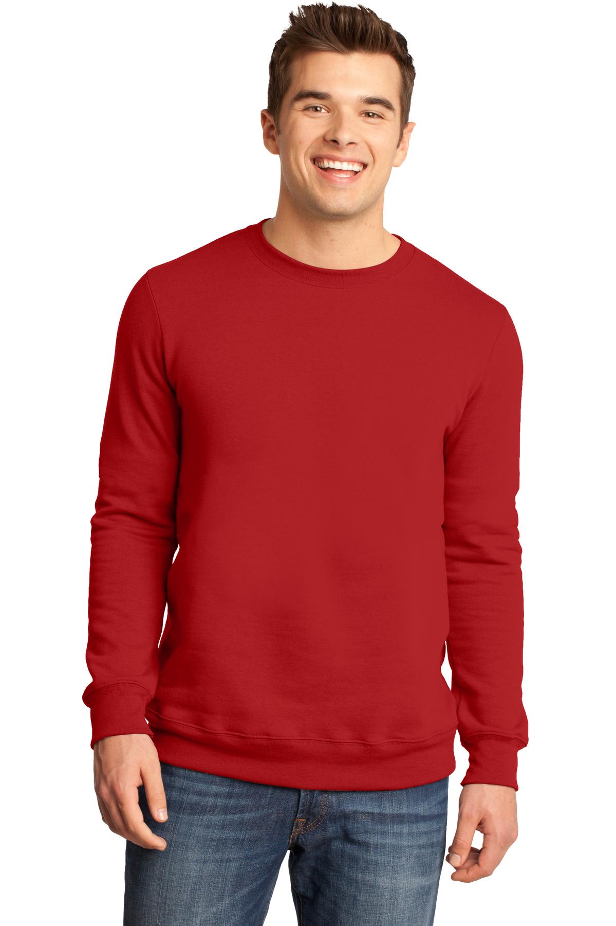 District Young Men's The Concert Fleece Crew. DT820 District