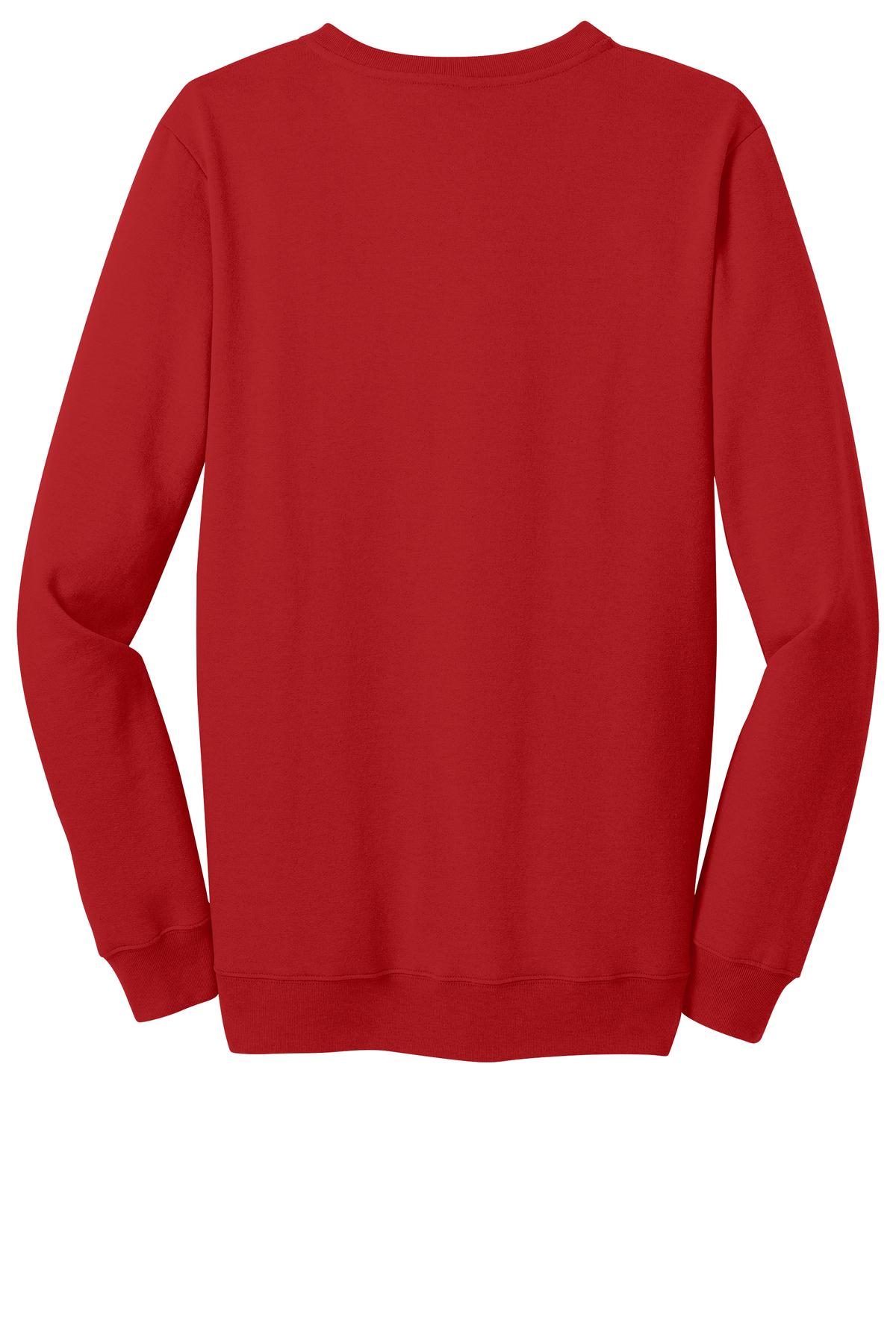 District Young Men's The Concert Fleece Crew. DT820 District