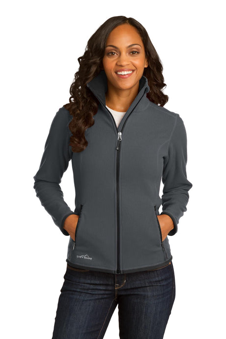 Eddie Bauer Ladies Full-Zip Vertical Fleece Jacket. EB223 Eddie Bauer