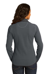 Eddie Bauer Ladies Full-Zip Vertical Fleece Jacket. EB223 Eddie Bauer