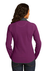 Eddie Bauer Ladies Full-Zip Vertical Fleece Jacket. EB223 Eddie Bauer