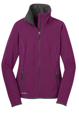Eddie Bauer Ladies Full-Zip Vertical Fleece Jacket. EB223 Eddie Bauer