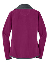 Eddie Bauer Ladies Full-Zip Vertical Fleece Jacket. EB223 Eddie Bauer