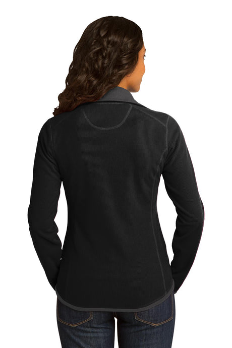 Eddie Bauer Ladies Full-Zip Vertical Fleece Jacket. EB223 Eddie Bauer