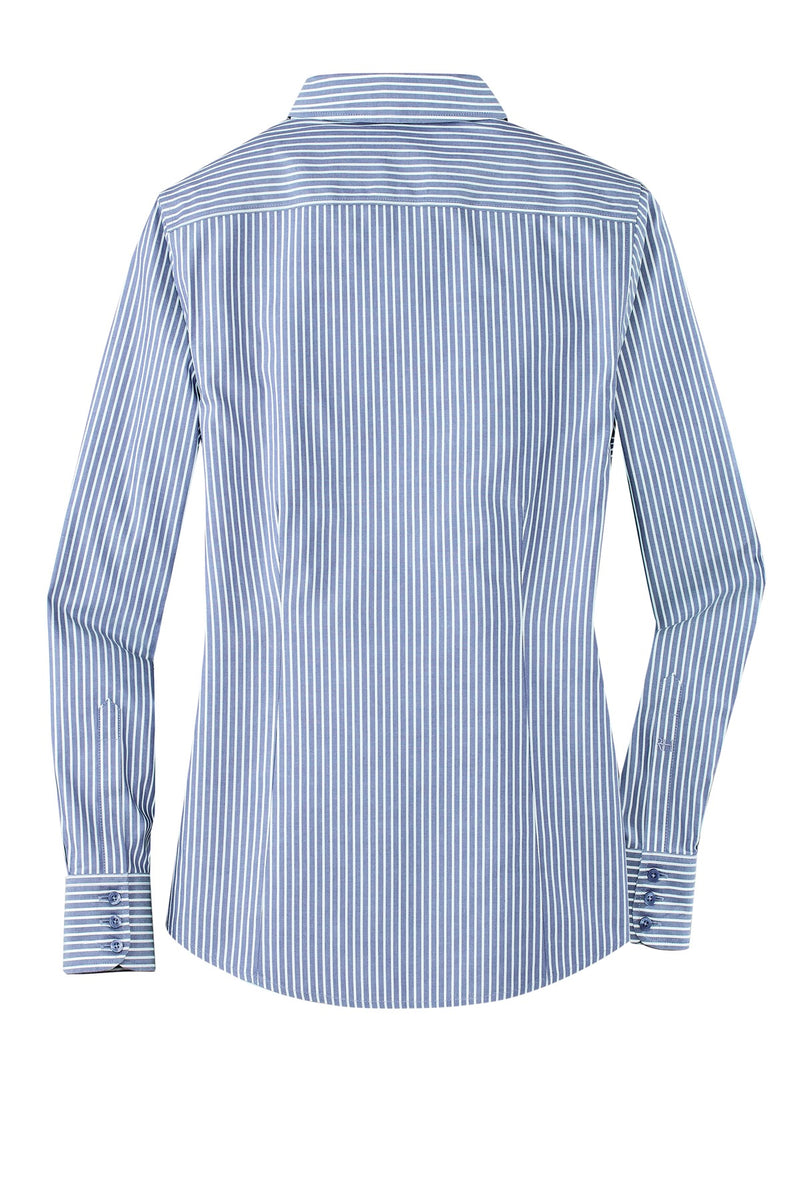 Red House Ladies Stripe Non-Iron Pinpoint Oxford. RH65