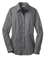 Red House Ladies Stripe Non-Iron Pinpoint Oxford. RH65 Red House