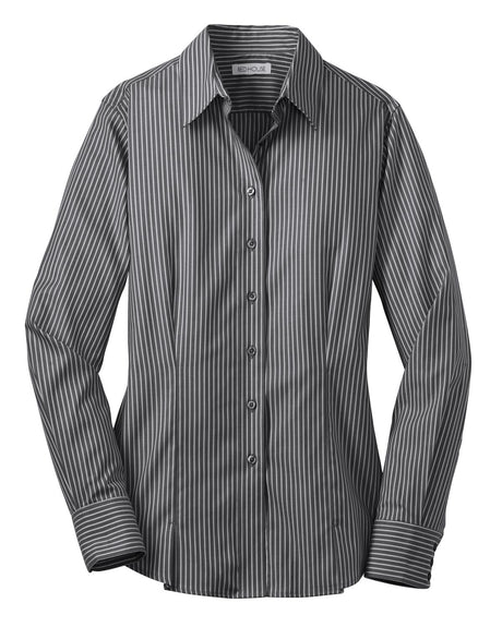 Red House Ladies Stripe Non-Iron Pinpoint Oxford. RH65 Red House