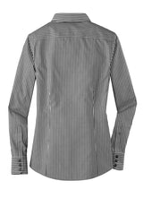 Red House Ladies Stripe Non-Iron Pinpoint Oxford. RH65 Red House