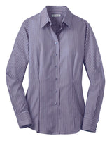 Red House Ladies Stripe Non-Iron Pinpoint Oxford. RH65 Red House