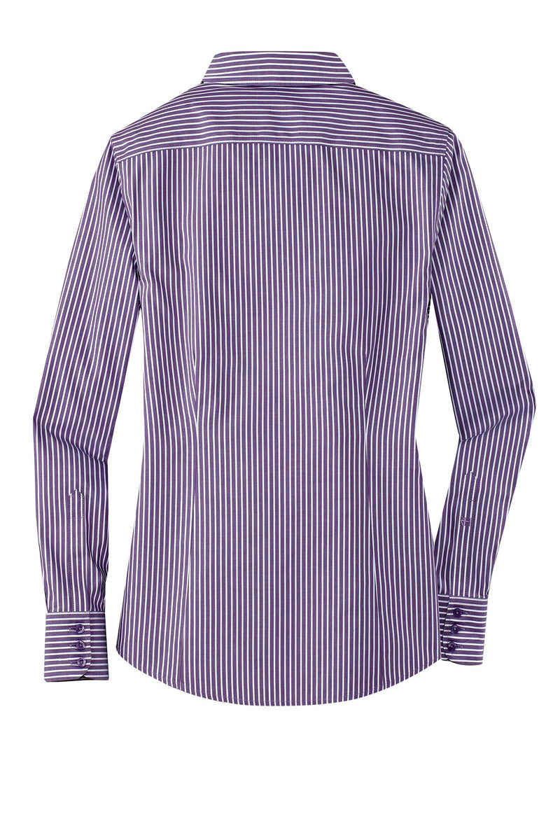 Red House Ladies Stripe Non-Iron Pinpoint Oxford. RH65