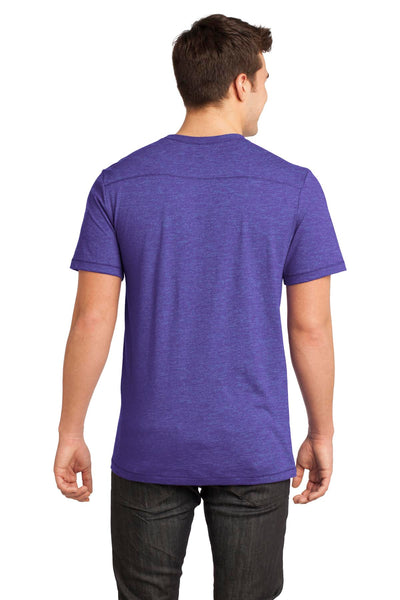 District Young Men's Gravel 50/50 Notch Crew Tee. DT1400