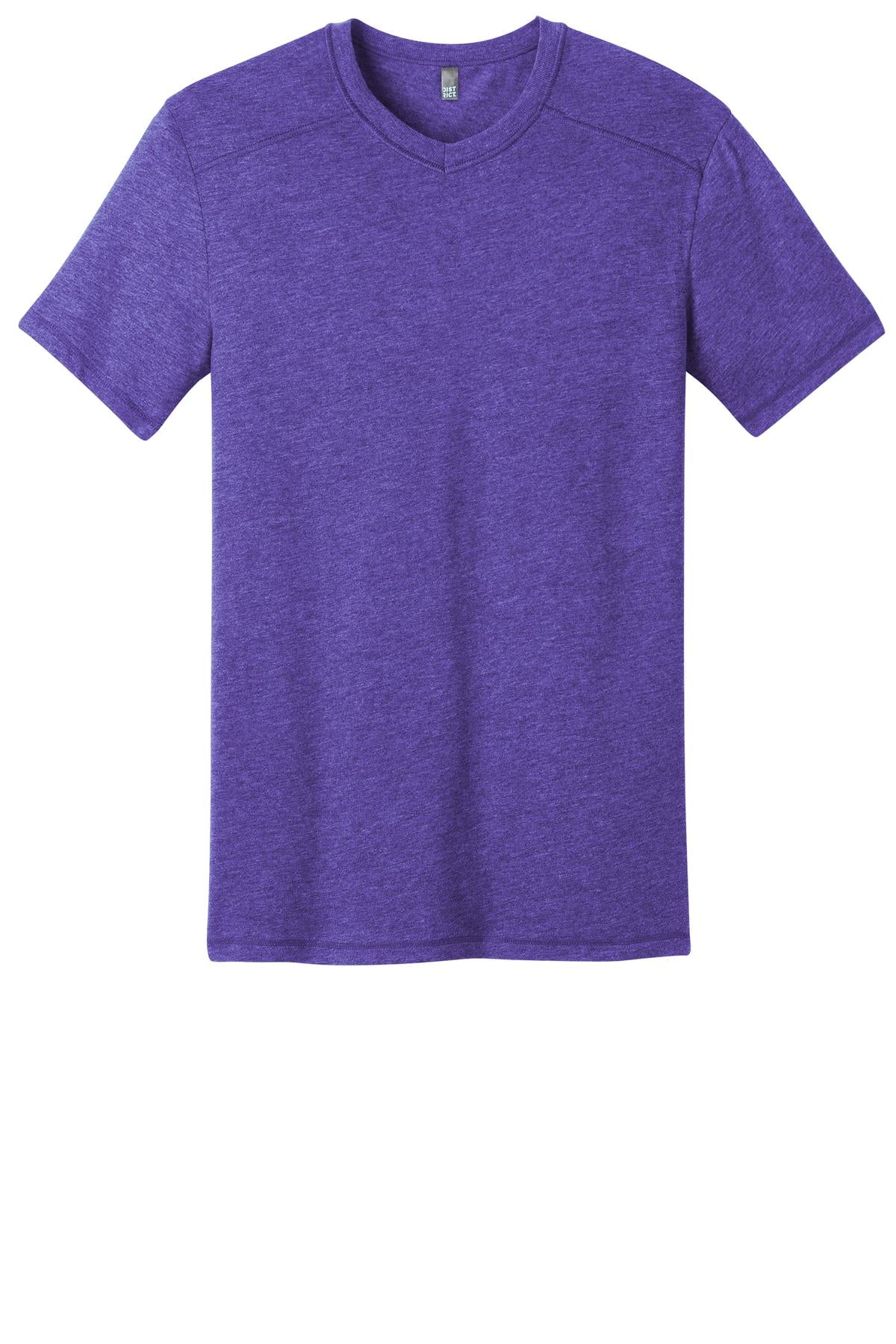 District Young Men's Gravel 50/50 Notch Crew Tee. DT1400 District