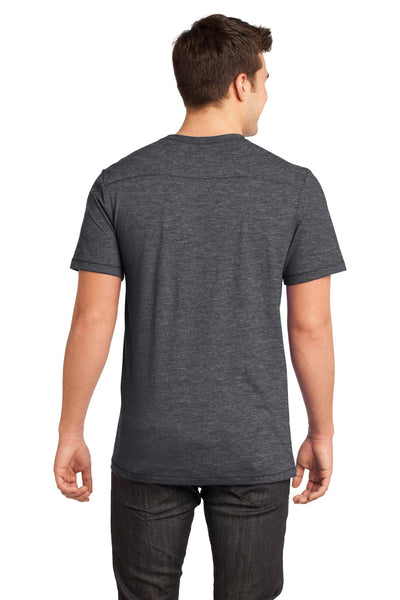 District Young Men's Gravel 50/50 Notch Crew Tee. DT1400