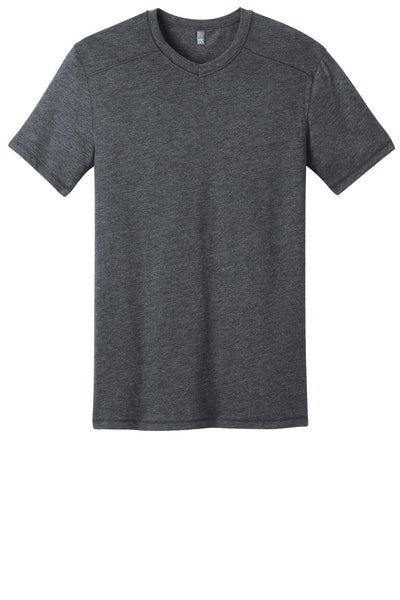 District Young Men's Gravel 50/50 Notch Crew Tee. DT1400
