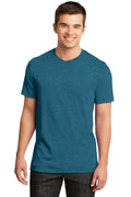 District Young Men's Gravel 50/50 Notch Crew Tee. DT1400 District