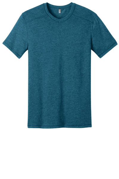 District Young Men's Gravel 50/50 Notch Crew Tee. DT1400