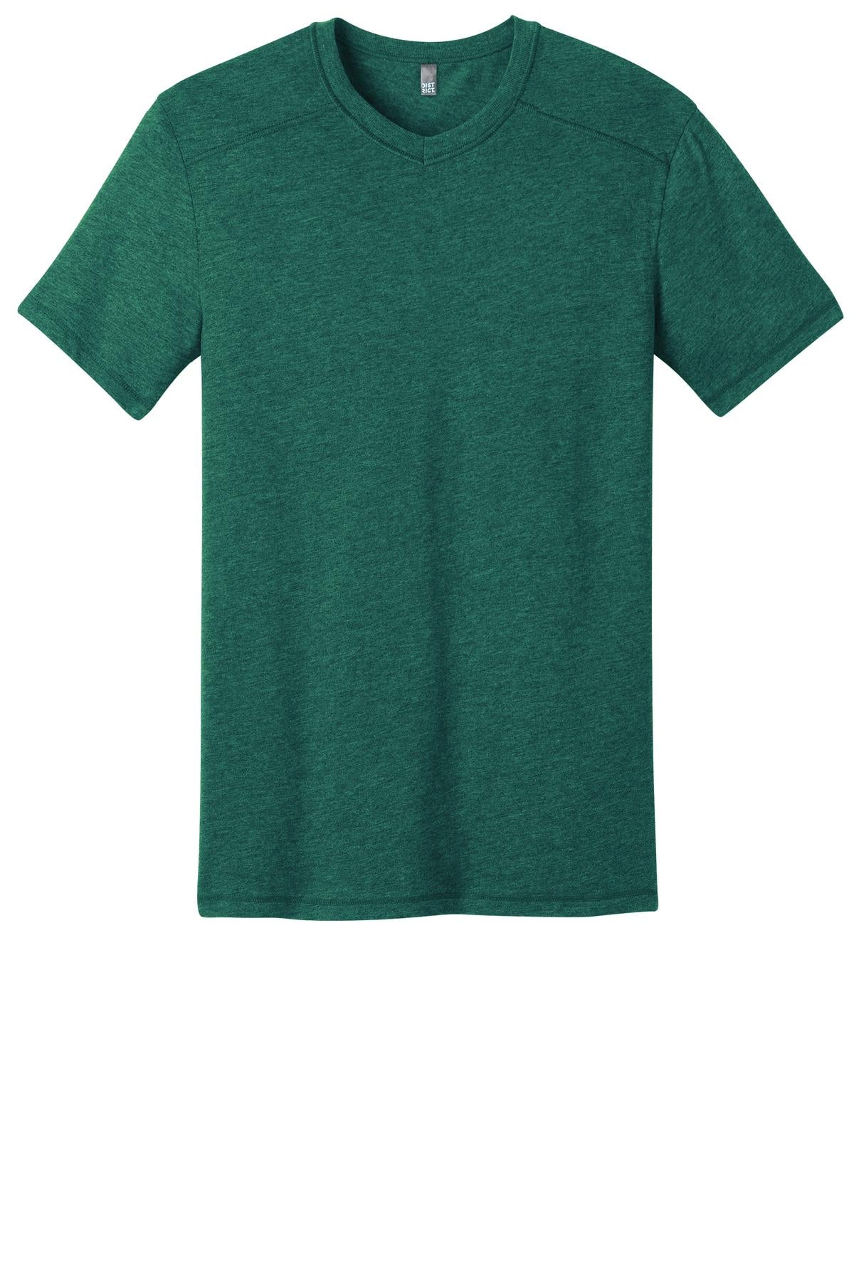 District Young Men's Gravel 50/50 Notch Crew Tee. DT1400 District