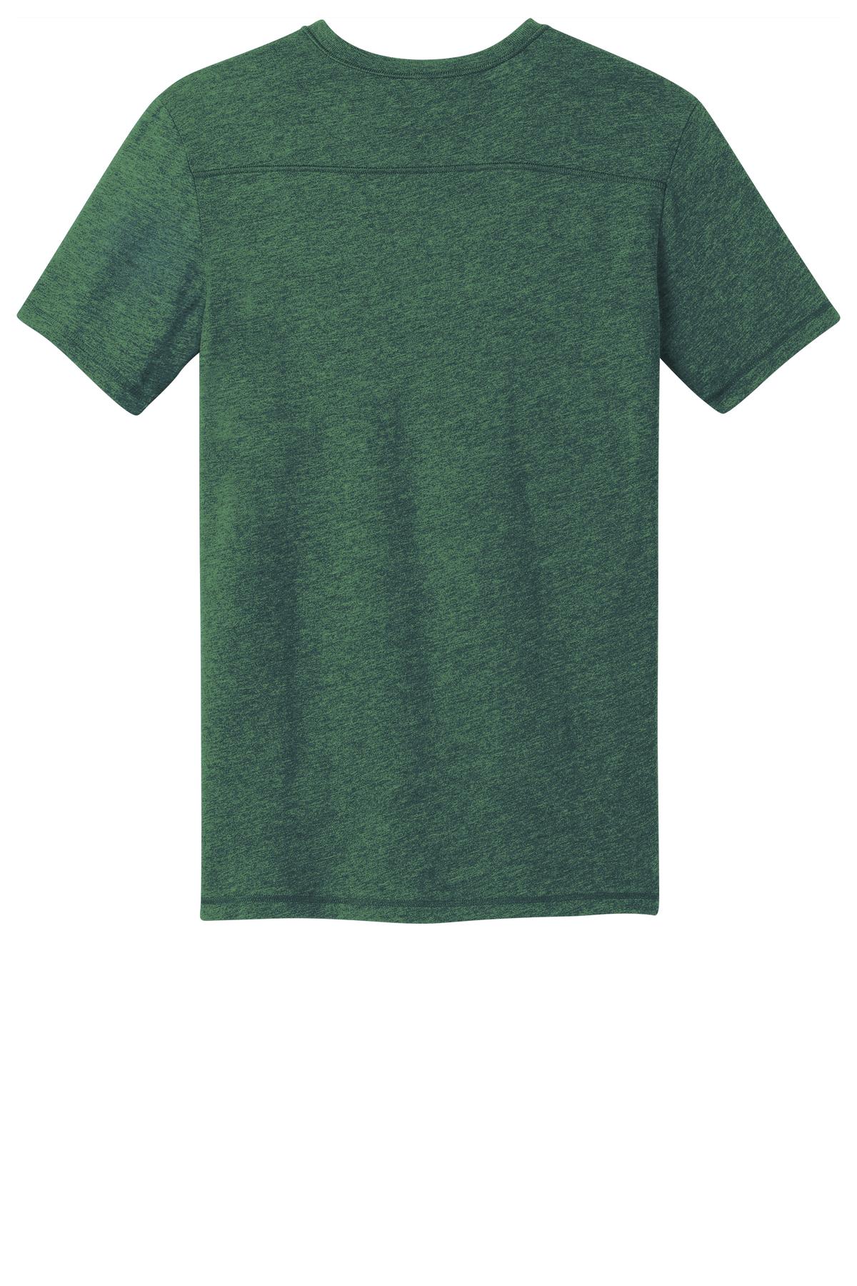 District Young Men's Gravel 50/50 Notch Crew Tee. DT1400 District