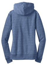 District Juniors Marled Fleece Full-Zip Hoodie DT292 District