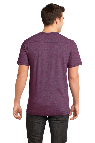 District Young Men's Gravel 50/50 Notch Crew Tee. DT1400