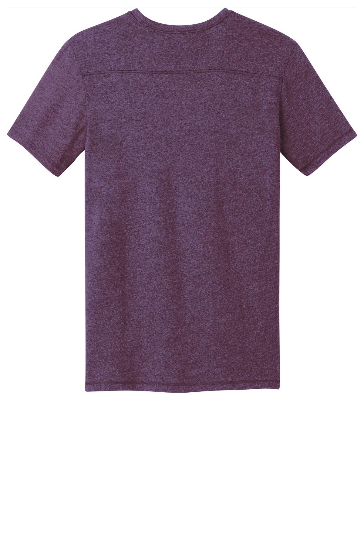 District Young Men's Gravel 50/50 Notch Crew Tee. DT1400 District