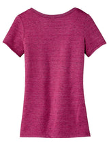 District Made Ladies Textured Scoop Tee. DM471 District