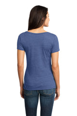 District Made Ladies Textured Scoop Tee. DM471 District