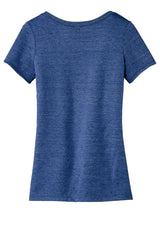 District Made Ladies Textured Scoop Tee. DM471 District