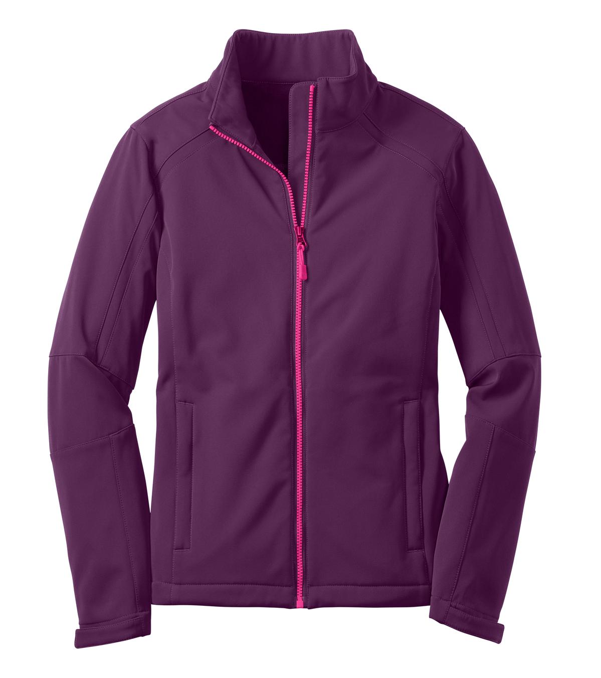 Port Authority Ladies Traverse Soft Shell Jacket. L316