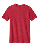 District Young Men's Textured Notch Crew Tee. DT172 District